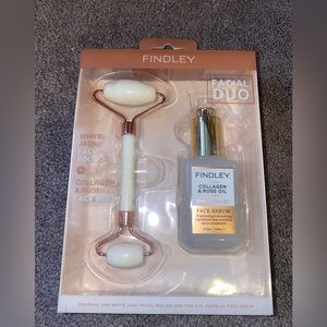 face roller & serum